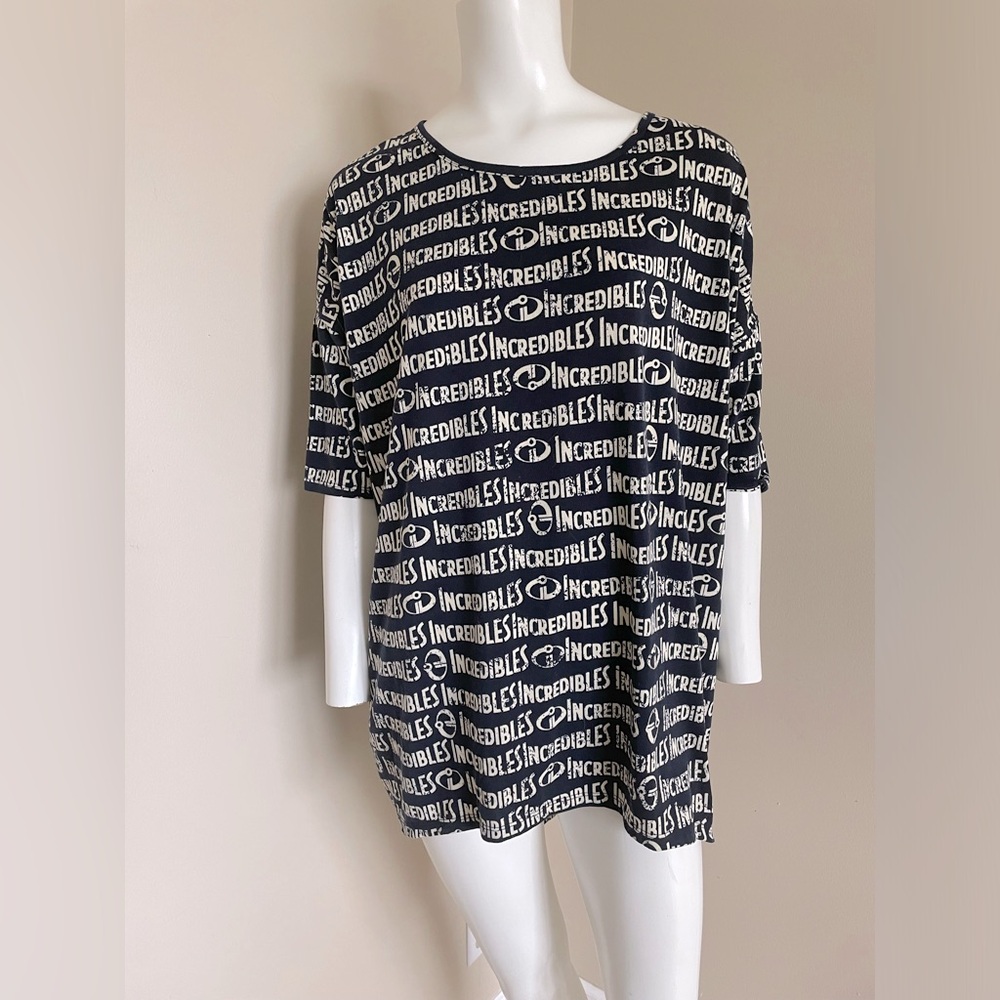 Lularoe Disney Irma Tunic Shirt The Incredibles Amazing Print Size Medium
